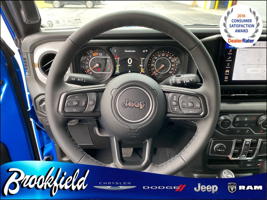 2025 Jeep Wrangler WRANGLER 4-DOOR SPORT S