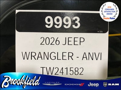 2026 Jeep Wrangler WRANGLER 4-DOOR SPORT S