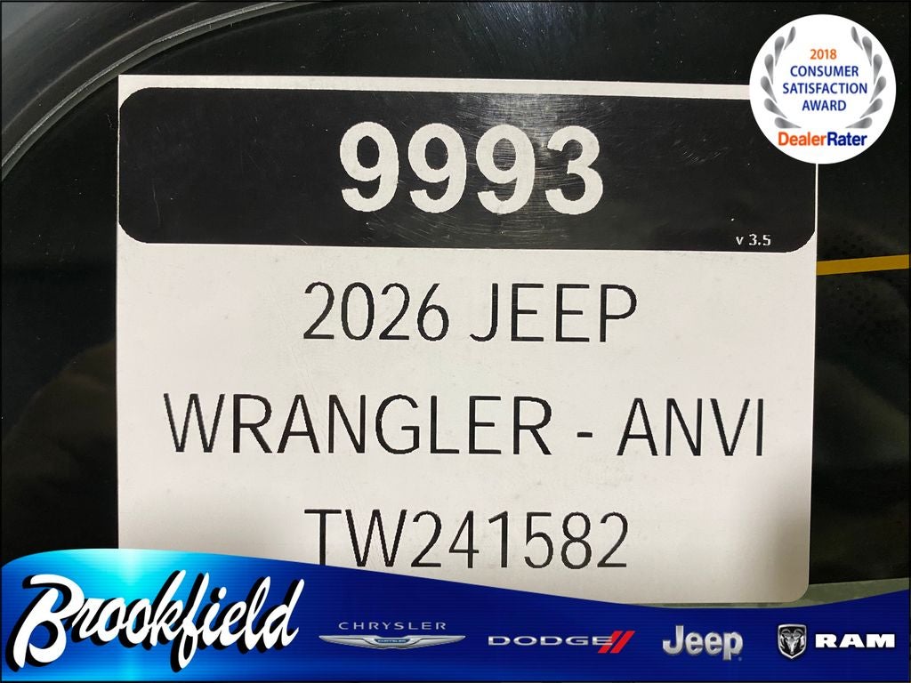 2026 Jeep Wrangler WRANGLER 4-DOOR SPORT S