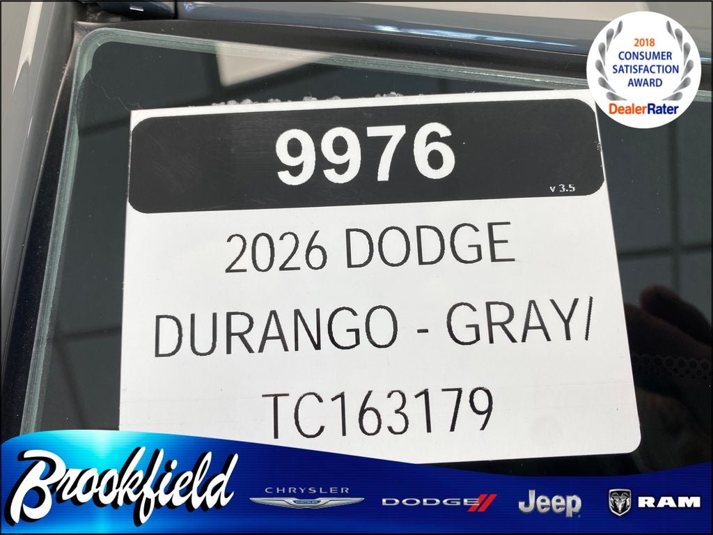 2026 Dodge Durango DURANGO GT PLUS AWD