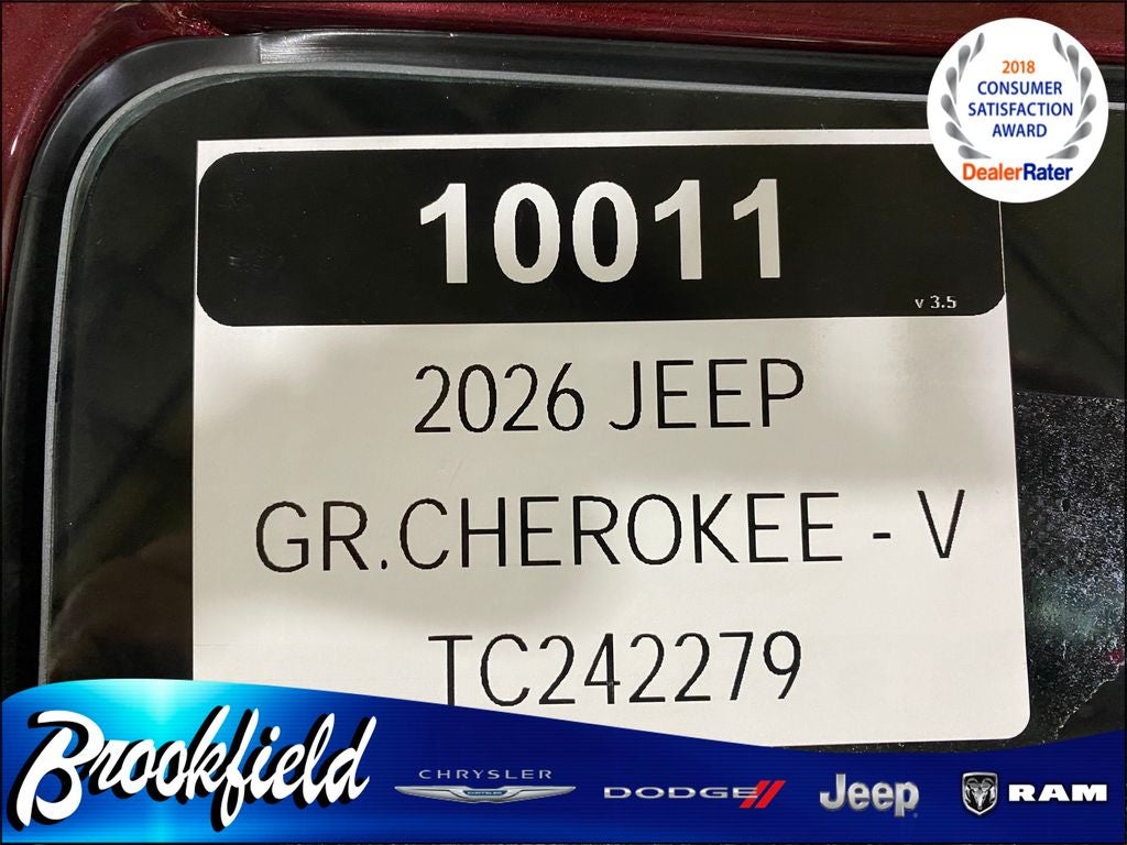 2026 Jeep Grand Cherokee GRAND CHEROKEE LAREDO ALTITUDE 4X4