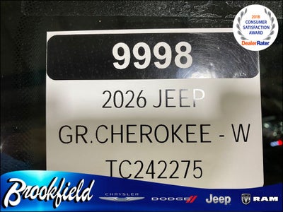 2026 Jeep Grand Cherokee GRAND CHEROKEE LAREDO ALTITUDE 4X4