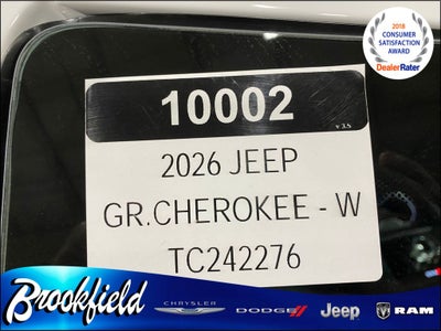 2026 Jeep Grand Cherokee GRAND CHEROKEE LAREDO ALTITUDE 4X4