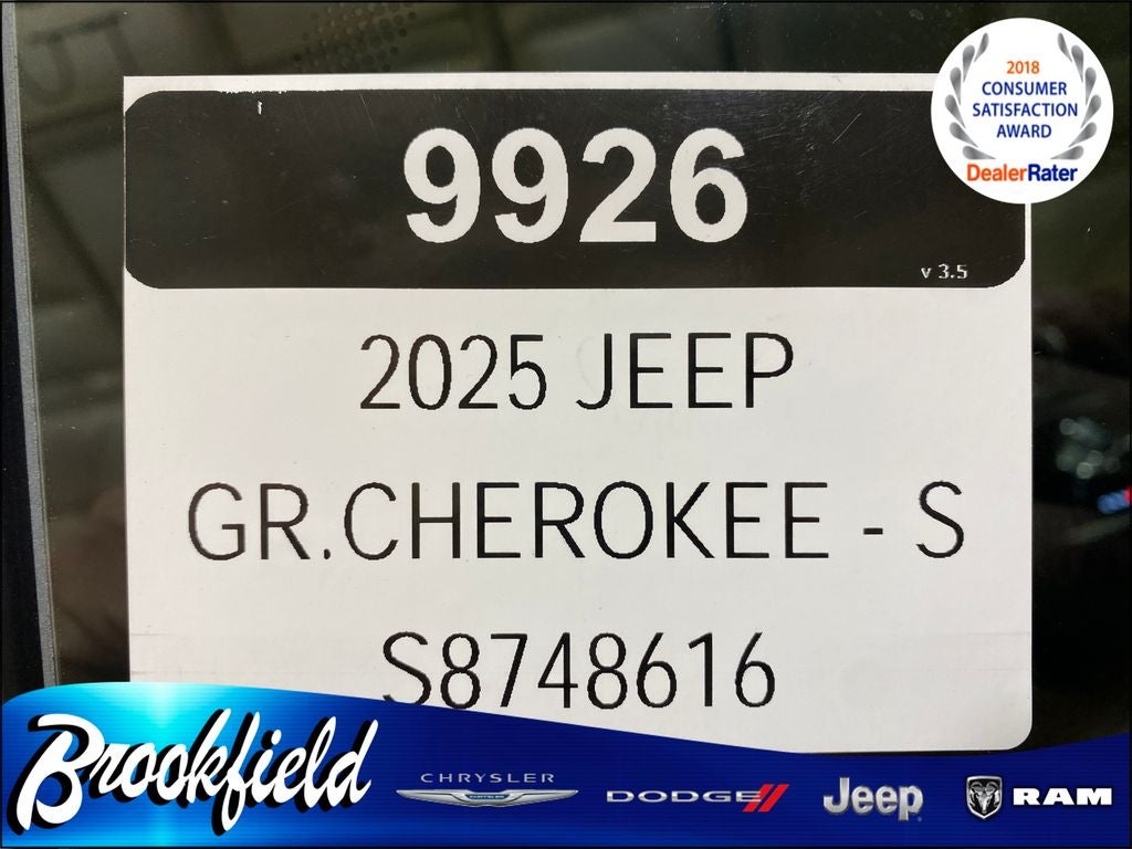 2025 Jeep Grand Cherokee GRAND CHEROKEE L LIMITED 4X4