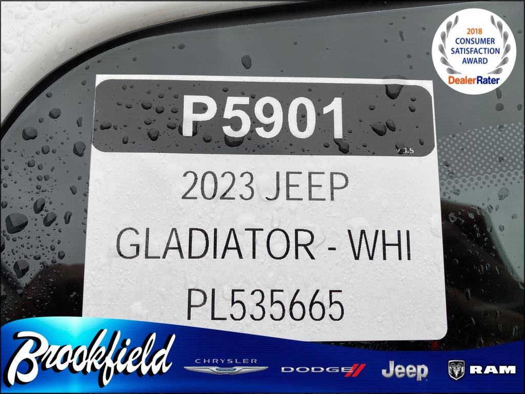 2023 Jeep Gladiator Overland 4x4