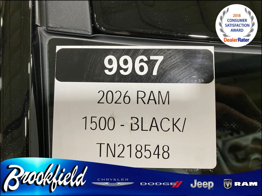 2026 RAM Ram 1500 RAM 1500 BIG HORN CREW CAB 4X4 5'7' BOX
