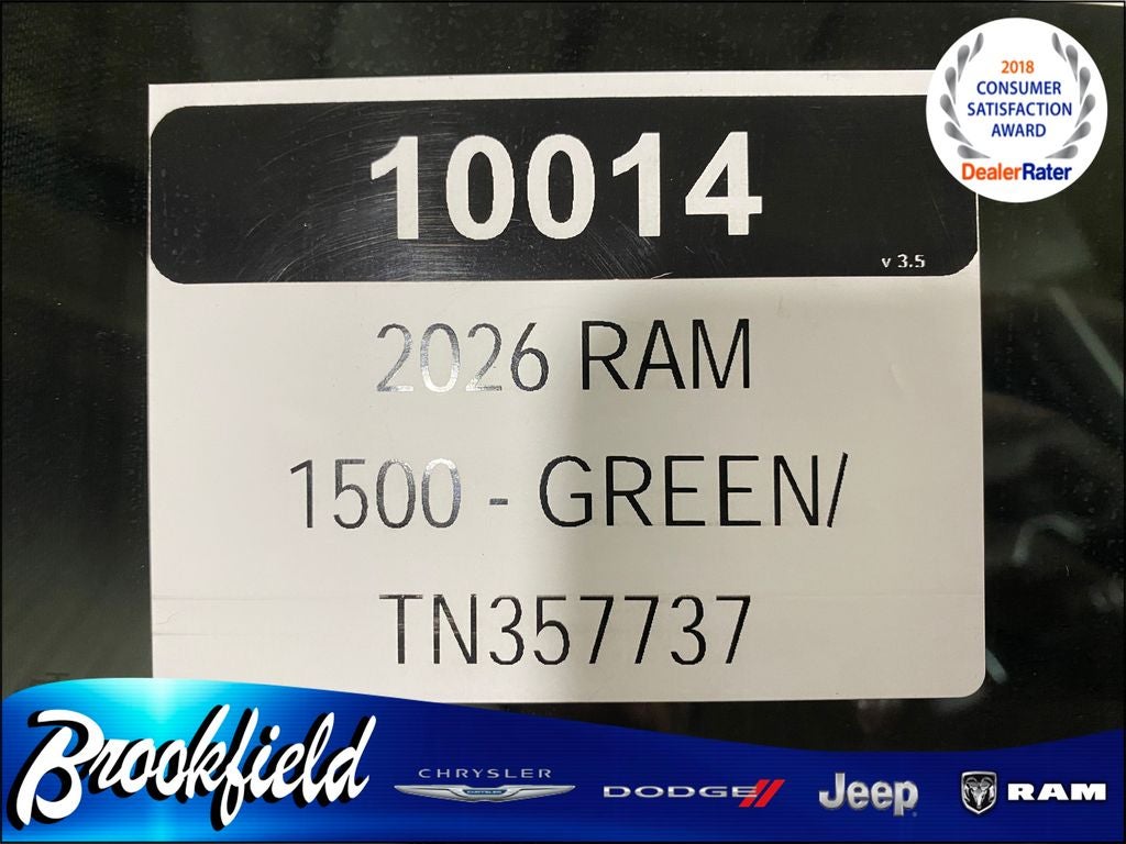 2026 RAM Ram 1500 RAM 1500 BIG HORN CREW CAB 4X4 5'7' BOX