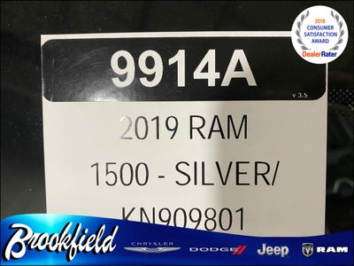 2019 RAM 1500 Big Horn/Lone Star Crew Cab 4x4 5'7' Box