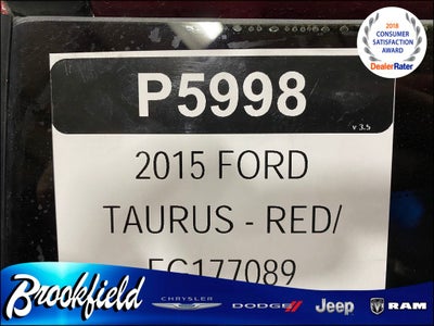 2015 Ford Taurus SEL