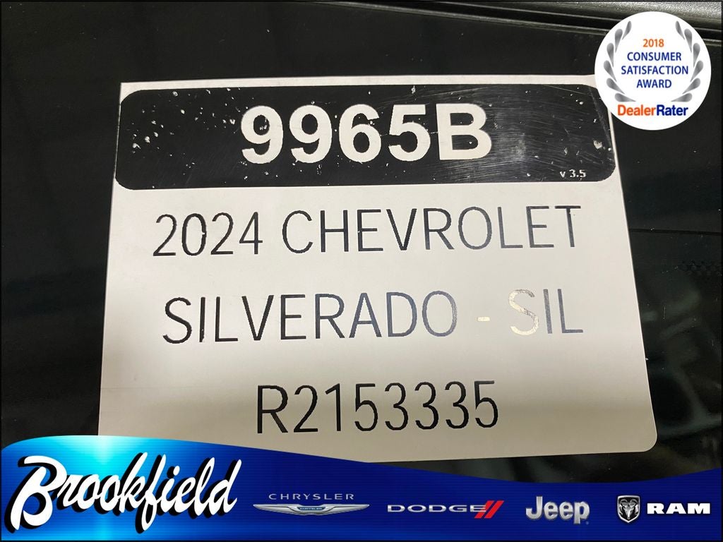 2024 Chevrolet Silverado 1500 4WD Crew Cab Standard Bed LT