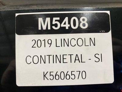 2019 Lincoln Continental Standard