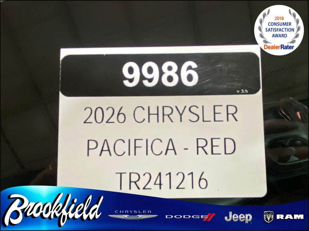 2026 Chrysler Pacifica PACIFICA SELECT