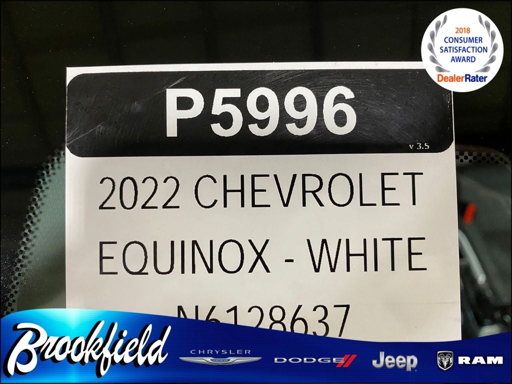2022 Chevrolet Equinox FWD 2FL