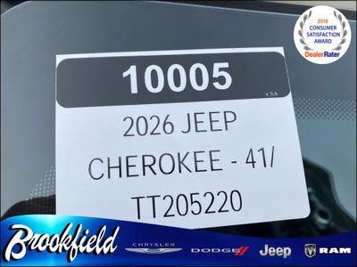 2026 Jeep Cherokee CHEROKEE LAREDO 4X4