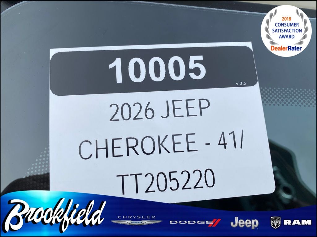 2026 Jeep Cherokee CHEROKEE LAREDO 4X4
