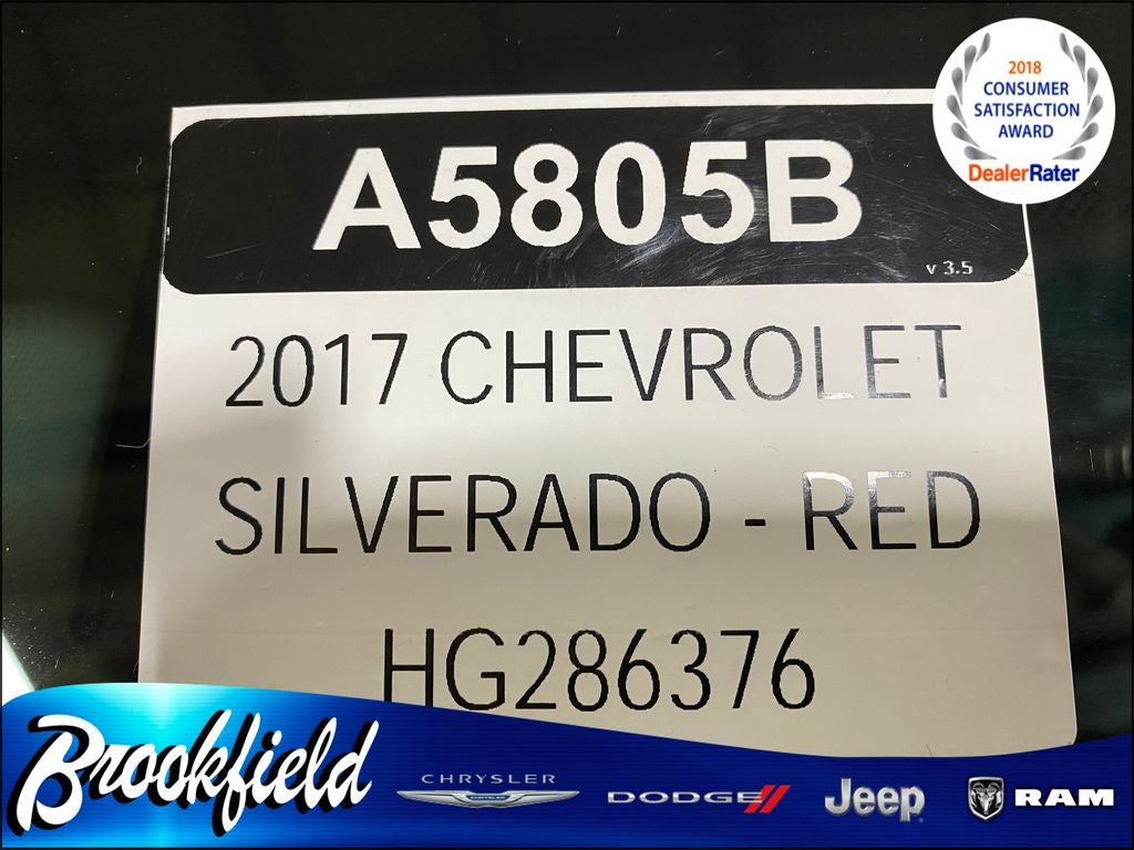 2017 Chevrolet Silverado 1500 1LT