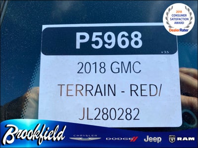 2018 GMC Terrain SLE