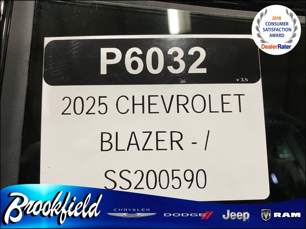 2025 Chevrolet Blazer FWD RS