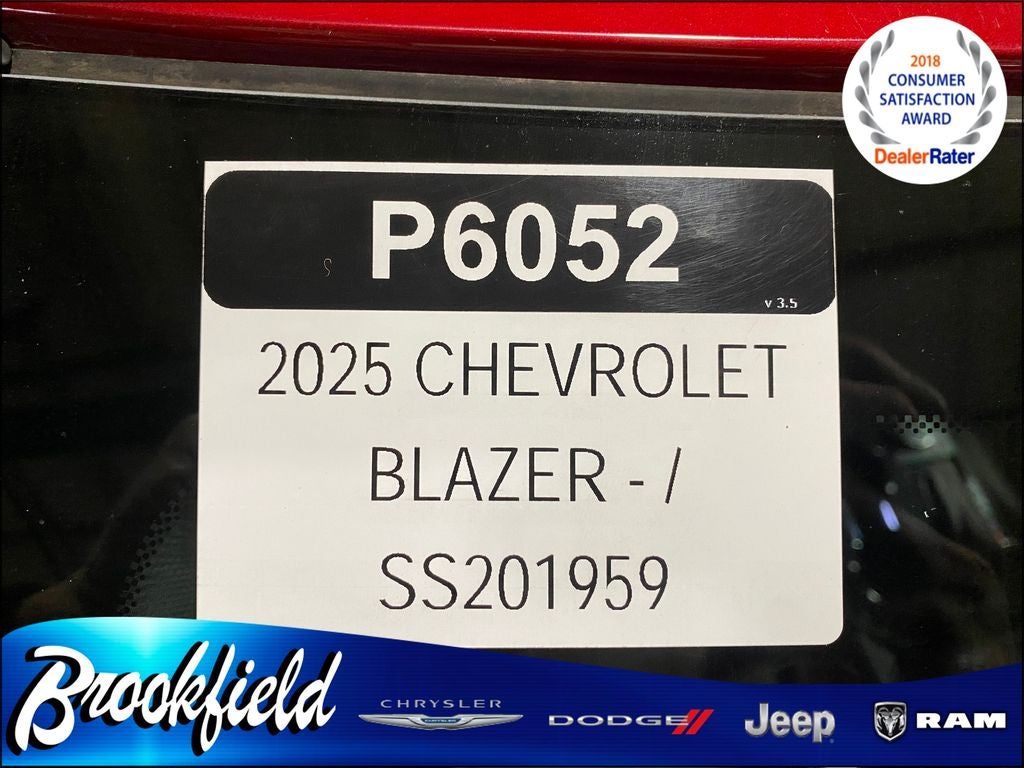 2025 Chevrolet Blazer RS