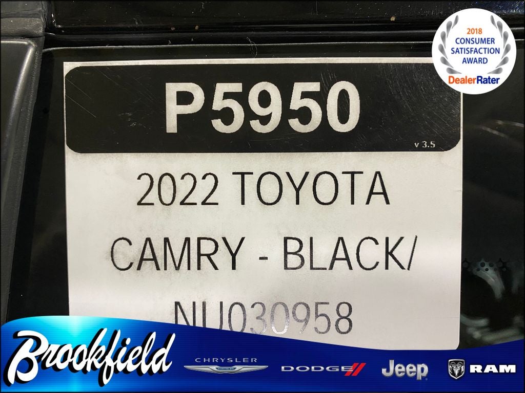 2022 Toyota Camry Base