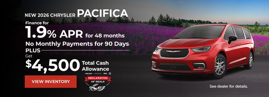 2026 Chrysler Pacifica